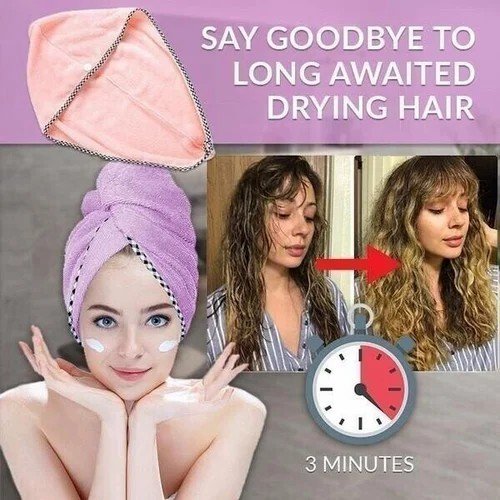 Magic Instant Dry Hair Towel